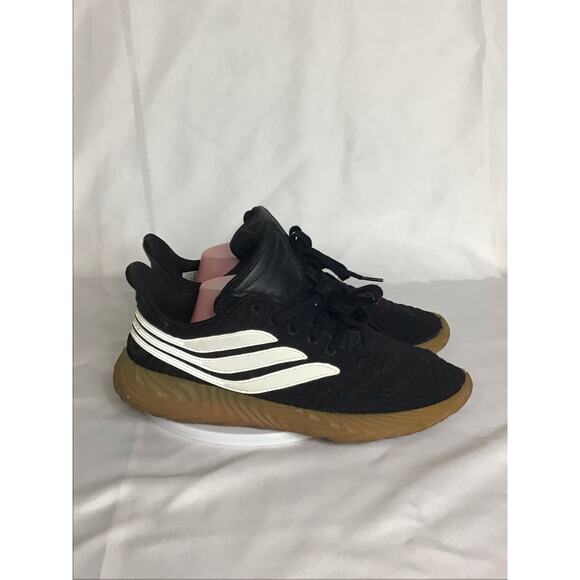 Adidas Boost Core Mens Track Sneakers Sz.10 Black EUC - Picture 6 of 11